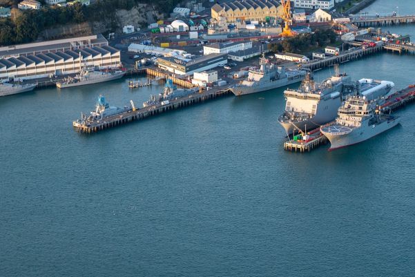 Naval ships patrolling New Zealand waters, Intelligent Collaboration | DXC Technology Customer Story